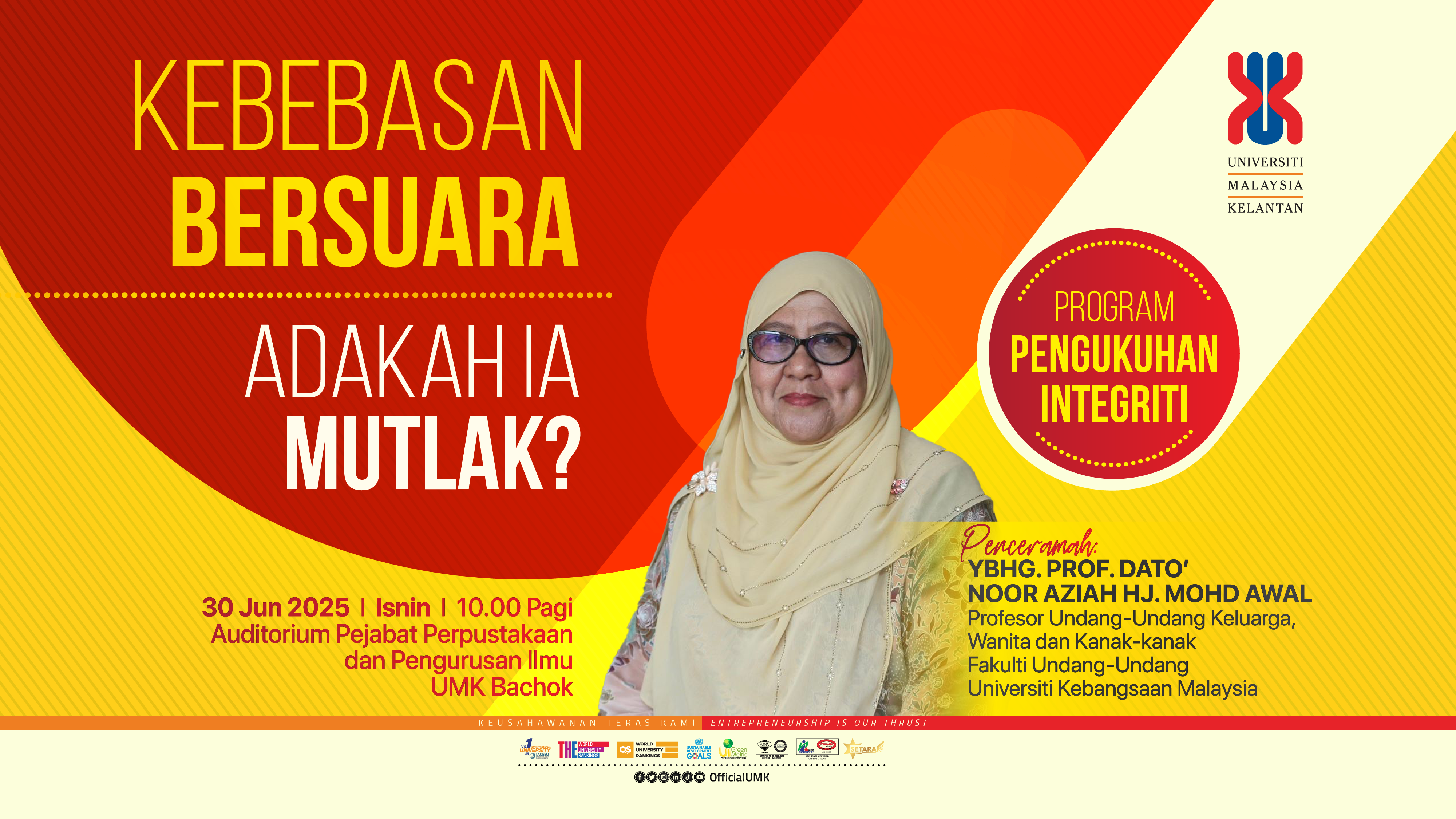 KEBEBASAN BERSUARA, ADAKAH IA MUTLAK?